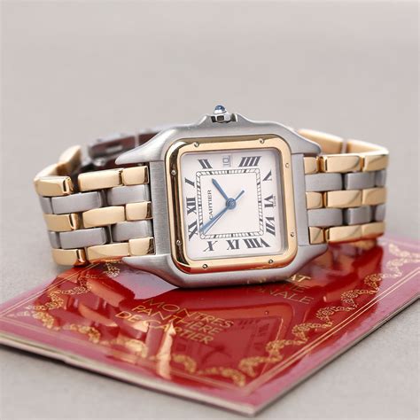 cartier diamond watch second hand